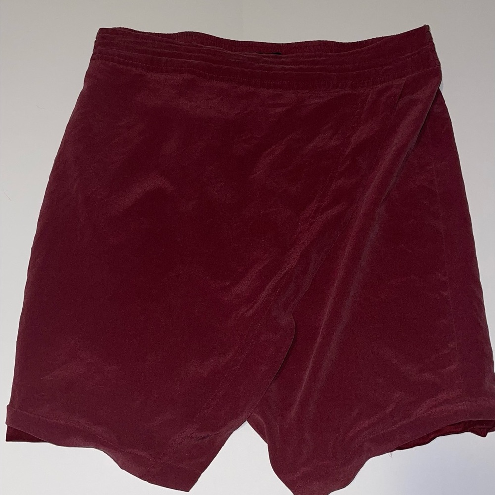 Madewell Deep Red Women's Skirt